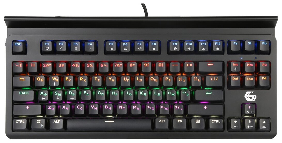 Игровая клавиатура Gembird KB-G520L — купить по выгодной цене на Яндекс Маркете