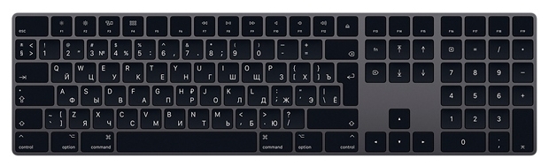 Стоит ли покупать Клавиатура Apple Magic Keyboard with Numeric Keypad ( MRMH2RS/A) Space Gray Bluetooth? Отзывы на Яндекс.Маркете