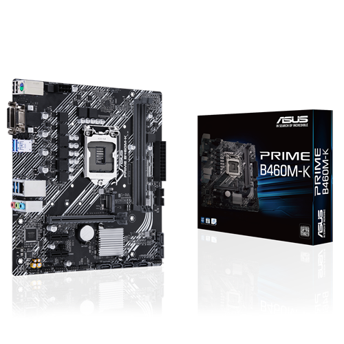 Купить Материнская плата Asus PRIME B460M-K Soc-1200 Intel B460 2xDDR4 mATX AC`97 8ch(7.1) GbLAN RAID+VGA+DVI за 8 599 руб. Фриком Улан-Удэ | 108804