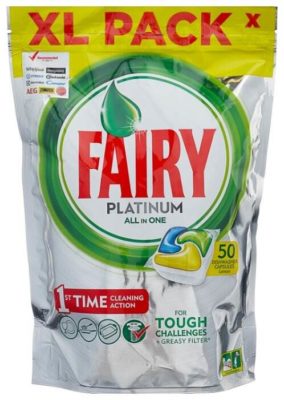 Fairy Platinum All in 1 капсулы (лимон)