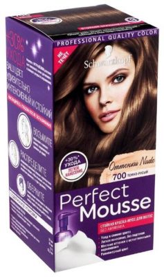 Schwarzkopf Perfect Mousse Стойкая краска-мусс для волос Nude