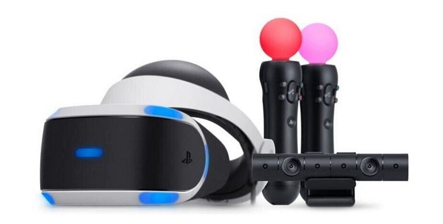 Sony PlayStation VR (CUH-ZVR2) + Camera + 2 Move Motion Controller