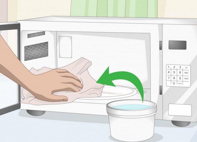Как отмыть микроволновку внутри в домашних условиях - Как быстро очистить СВЧ-печь от жира