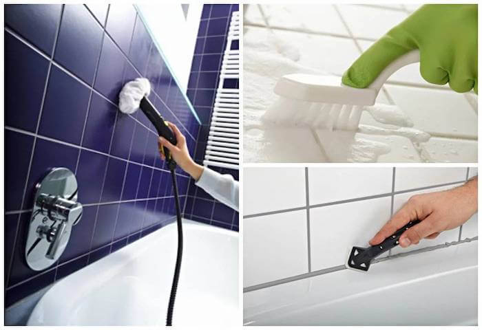 Средство для чистки плитки в ванной: удаляем известковый и мыльный налет