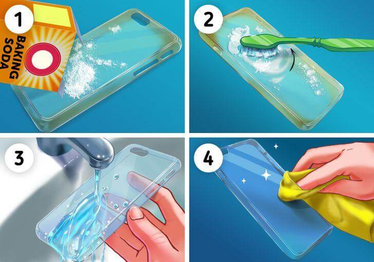 Как отмыть силиконовый чехол для телефона от грязи и потемнения — 12 способов