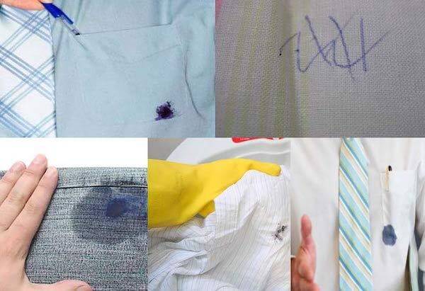 Чем отстирать ручку с одежды: 10 способов быстро вывести чернила с ткани