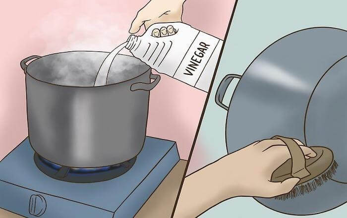 Как очистить алюминиевую кастрюлю от черноты и нагара в домашних условиях