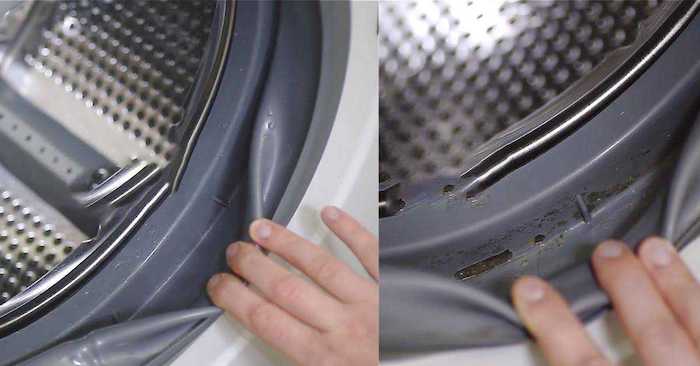 10 способов быстро почистить резинку в стиральной машине от грязи и плесени