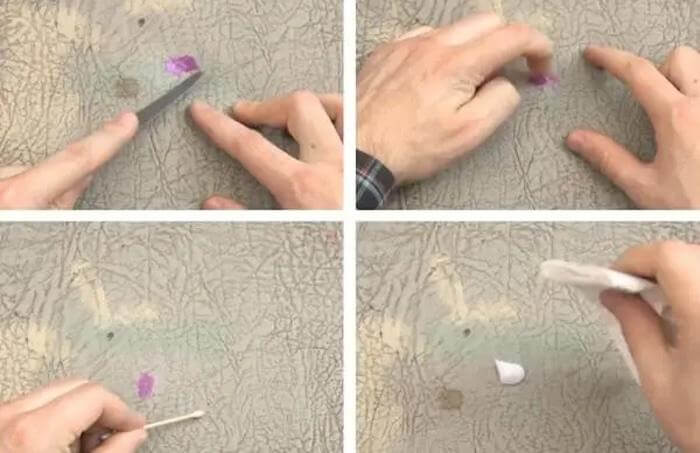 Как удалить следы ручки с кожзама и экокожи: эффективные методы