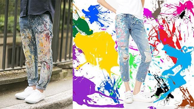 Как безопасно удалить краску с джинсов - эффективные методы для светлых и темных брюк