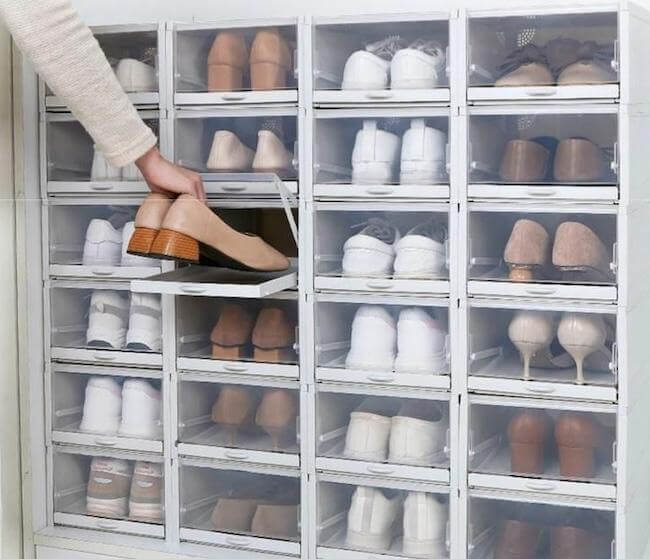 Простые и эффективные способы хранения обуви без использования коробок - практичные идеи для организации обувного пространства